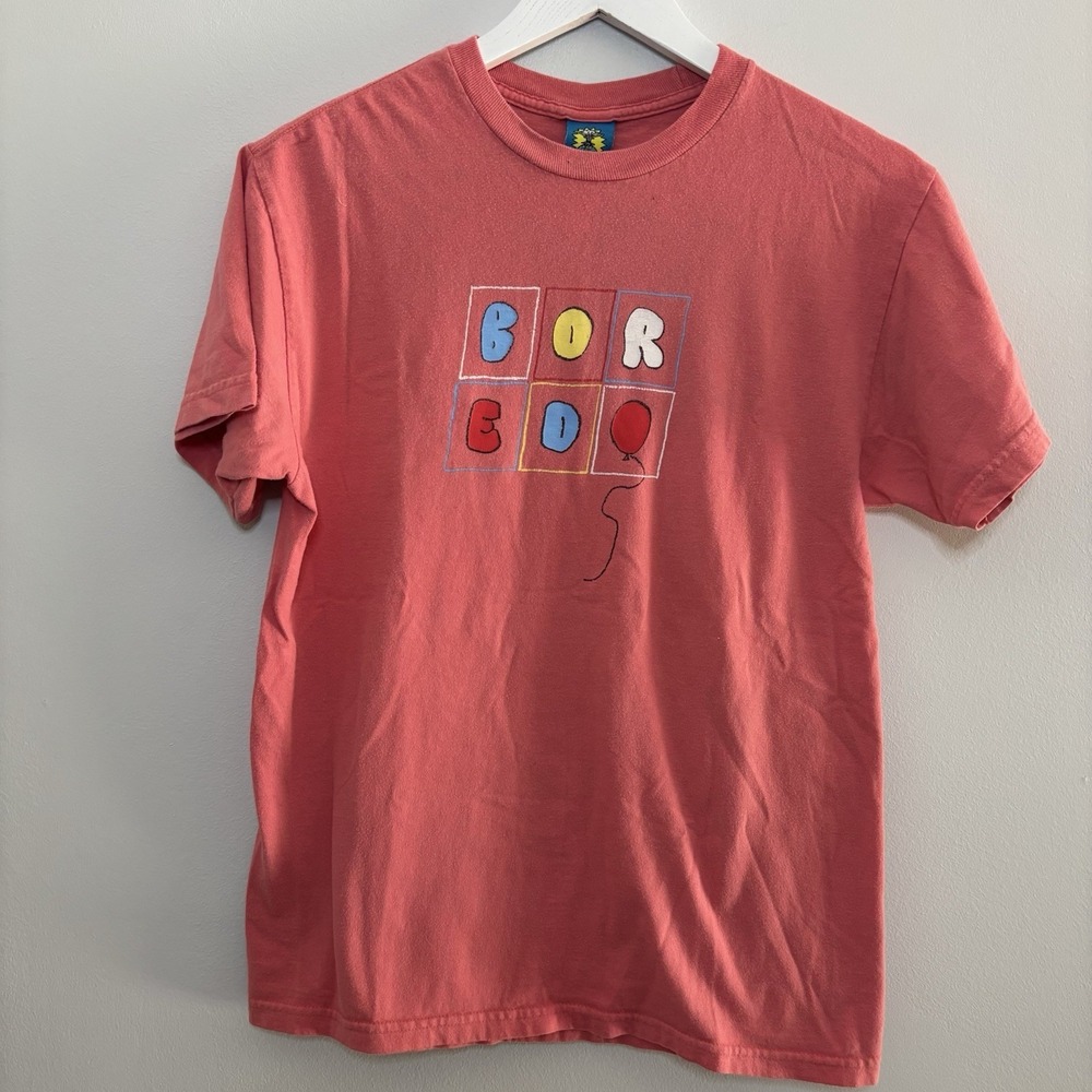 Vintage 90s TEENAGE BORED Teenager Clown Ballon Skate T-Shirt Size Medium